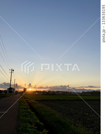 夕景 夕景 133638195