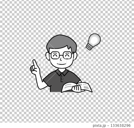 男老師正在講解 男老師正在講解 133638296