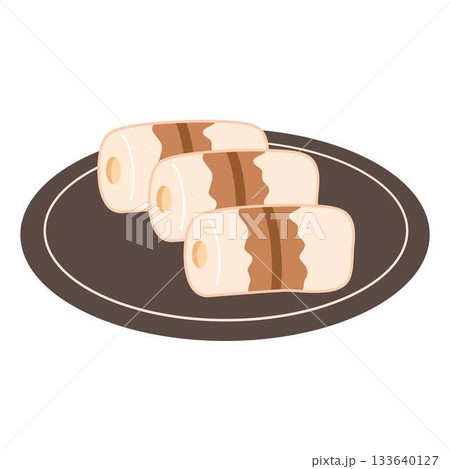 Japanese food, Chikuwa fish cake Japanese food, Chikuwa fish cake 133640127