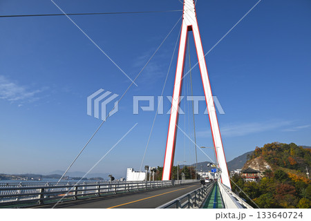 【韓国/麗水市】麗水と突山島を結ぶ突山(ドルサン)大橋 【韓国/麗水市】麗水と突山島を結ぶ突山(ドルサン)大橋 133640724