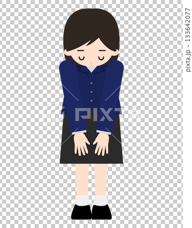 Girl to bow 133642077