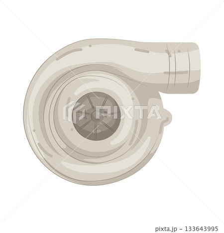 Illustration of turbo Illustration of turbo 133643995
