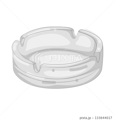 Illustration of ashtray  133644017