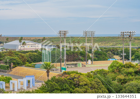 磐田市竜洋海洋公園の風景(静岡県) 磐田市竜洋海洋公園の風景(静岡県) 133644351