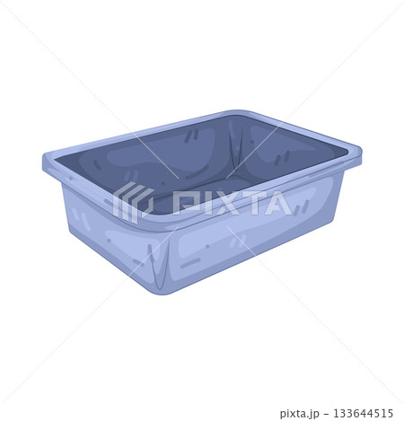 Illustration of plastic storage Illustration of plastic storage 133644515