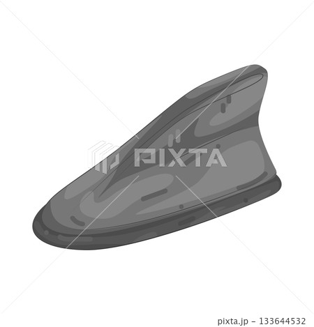 Illustration of car antenna  133644532