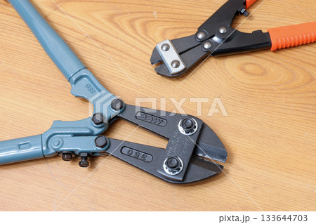 工具, 道具, 用具, DIY, ワイヤークリッパー, ネジ, ナット, ボルト、クリッパー、鉄鋼 133644703