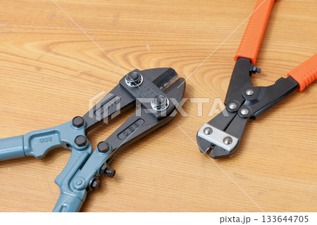 工具, 道具, 用具, DIY, ワイヤークリッパー, ネジ, ナット, ボルト、クリッパー、鉄鋼 133644705