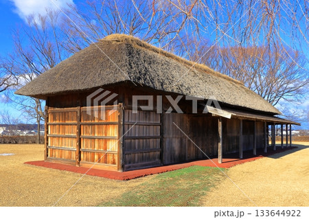 史跡　根城の広場　東屋　《青森県》 133644922