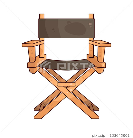 illustration of Director Chair 133645001