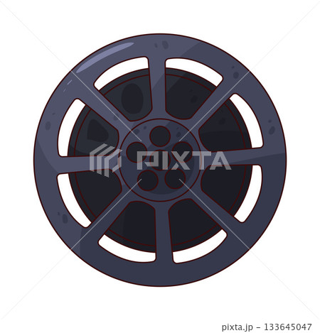 illustration of Film Reel illustration of Film Reel 133645047