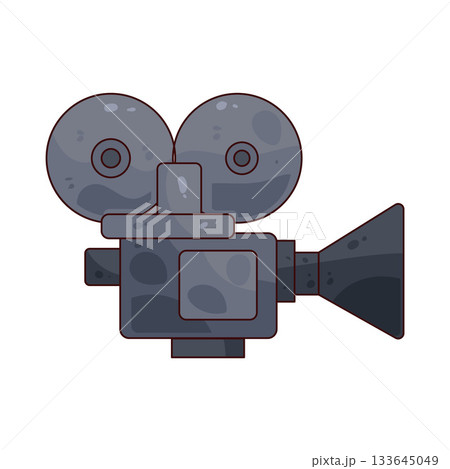 illustration of Movie Camera illustration of Movie Camera 133645049