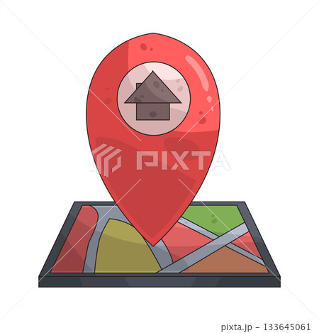 illustration of Land Plot illustration of Land Plot 133645061