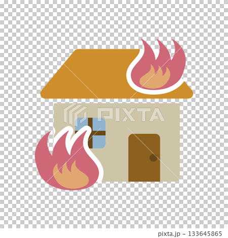 Fire icon illustration Fire icon illustration 133645865