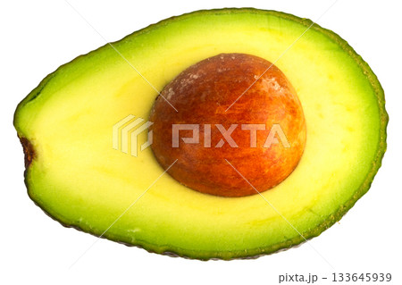 Avocado sliced seed pile fall drop slide scatter splash Avocado sliced seed pile fall drop slide scatter splash 133645939