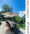 オープンテラスのある風景 133647300