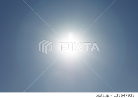 青空と太陽 青空と太陽 133647935