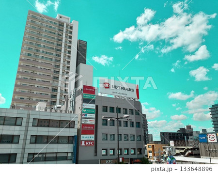上尾駅前 (加工) 上尾駅前 (加工) 133648896