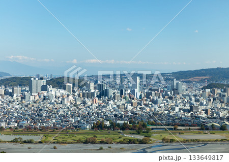 静岡市中心部の風景 静岡市中心部の風景 133649817