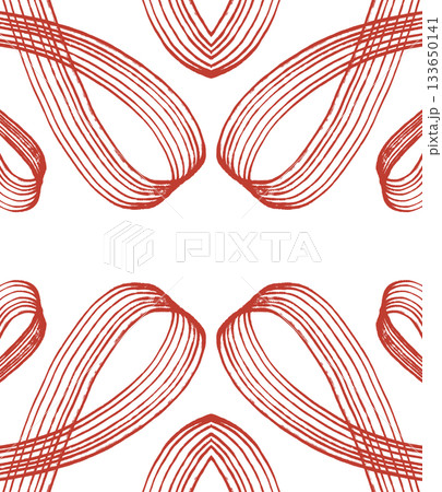 Elegant seamless pattern, repeatable illustration for surface design 133650141