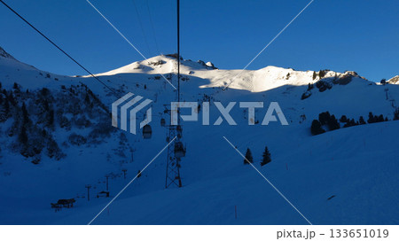 Prodkamm, peak in the Flumserberg ski area, Switzerland. Prodkamm, peak in the Flumserberg ski area, Switzerland. 133651019