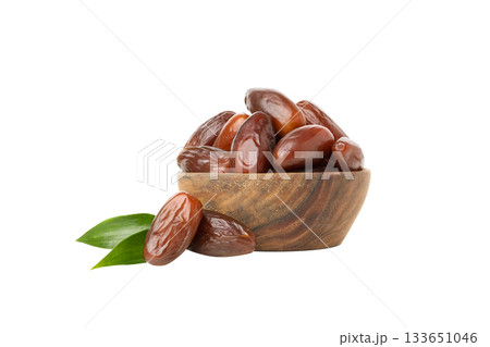 Fresh dates for Ramadan celebrations, isolated, PNG 133651046