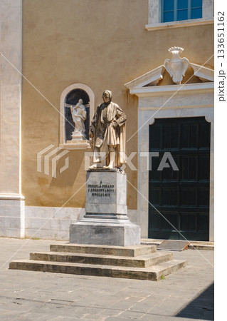 monument to Niccola Pisano in Pisa, Italy 133651162