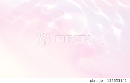 きらめくピンクの水面背景のイラスト素材 [133653141] - PIXTA