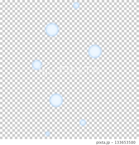 Many light blue round light particles Many light blue round light particles 133653580