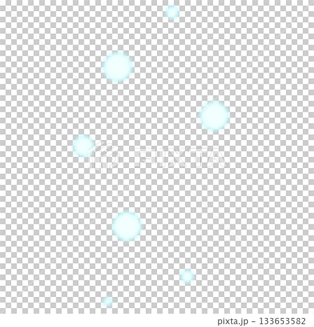 淺藍色,許多圓形光粒子 淺藍色,許多圓形光粒子 133653582