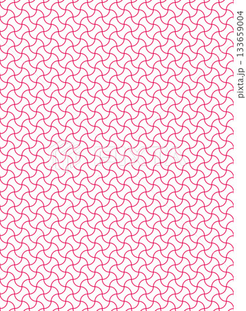 サーモンピンクの線の分銅繋ぎの背景 サーモンピンクの線の分銅繋ぎの背景 133659004