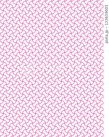 ピンクの線の分銅繋ぎの背景 ピンクの線の分銅繋ぎの背景 133659005