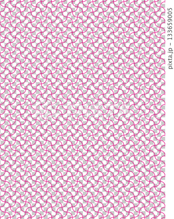 ピンクの線の分銅繋ぎの背景 ピンクの線の分銅繋ぎの背景 133659005