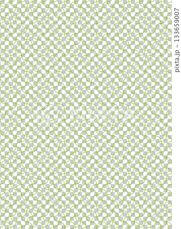 黄緑の線の分銅繋ぎの背景 133659007