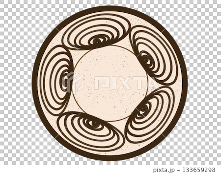 Horse-eye plate Horse-eye plate 133659298