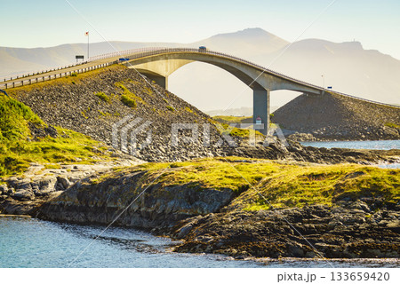 The Atlantic Road in Norway 133659420