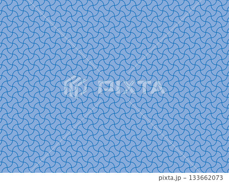 青の分銅繋ぎの背景 133662073