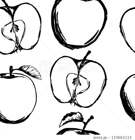 Create sketches of fruit for autumnthemed packaging and recipes Create sketches of fruit for autumnthemed packaging and recipes 133663113