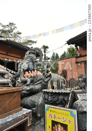 那須のアジアンオールドバザールの風景（栃木県那須町） 133667300