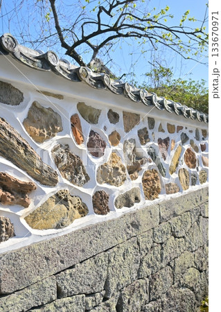 五色塀（草場小路・長崎県大村市） 133670971