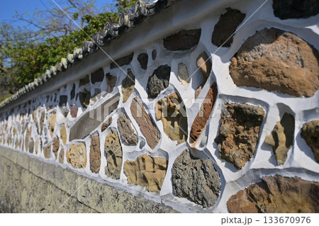 五色塀(草場小路・長崎県大村市) 五色塀(草場小路・長崎県大村市) 133670976