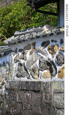 五色塀(草場小路・長崎県大村市) 五色塀(草場小路・長崎県大村市) 133670996