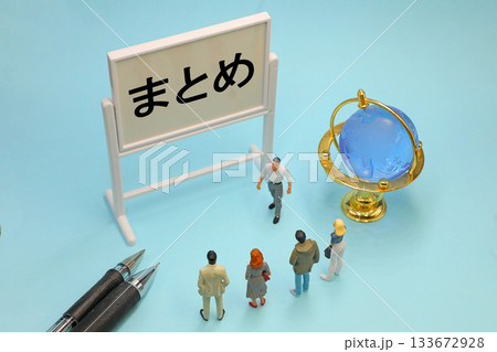 まとめの文字素材 まとめの文字素材 133672928