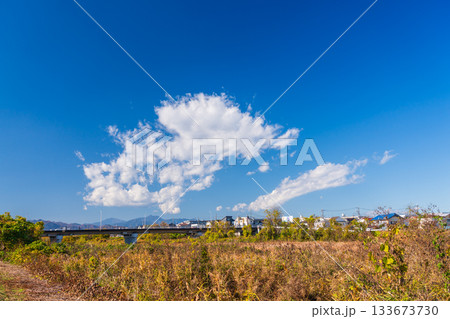 秋色の住宅街 133673730