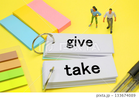 give & takeのイメージ give & takeのイメージ 133674089