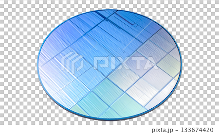 Semiconductor wafers on a white background symbolize the core of next-generation technology Semiconductor wafers on a white background symbolize the core of next-generation technology 133674420
