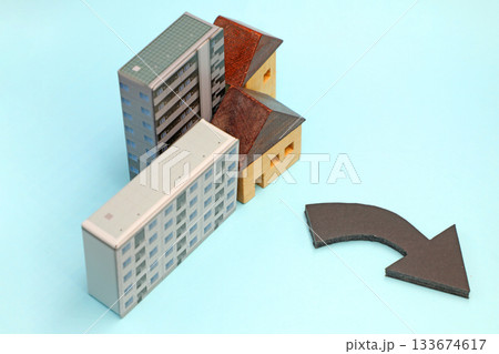不動産価値下落のイメージ 133674617