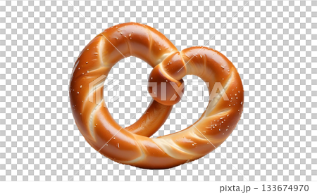 A pretzel set on a transparent background, capturing the essence of Oktoberfest and Bavarian culinary delights A pretzel set on a transparent background, capturing the essence of Oktoberfest and Bavarian culinary delights 133674970