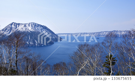 早春の裏摩周湖 早春の裏摩周湖 133675655