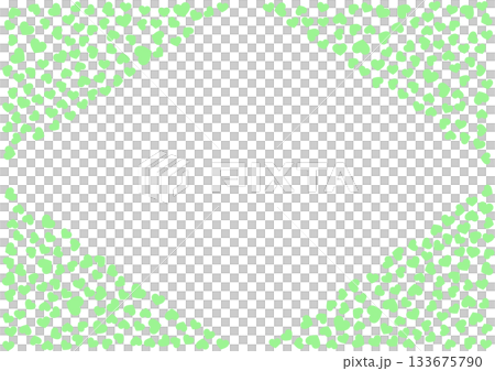 Heart pattern background Green monochrome Heart 133675790